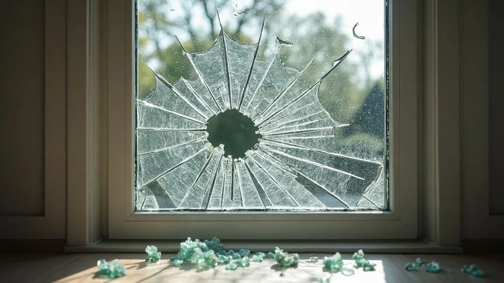 Fenster eingeschlagen was tun