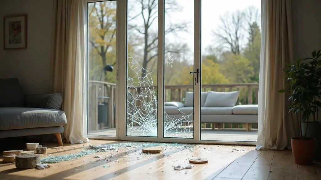 Fenster klemmt nach Einbruchversuch