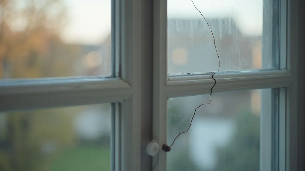 Fenster provisorisch sichern