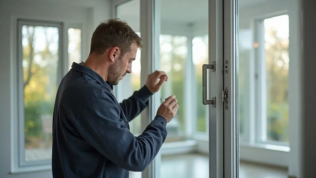 Ganzglastür Reparatur