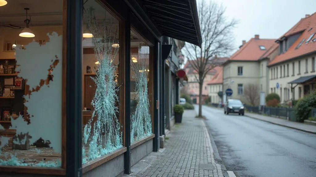 Glasschaden Ferienwohnung