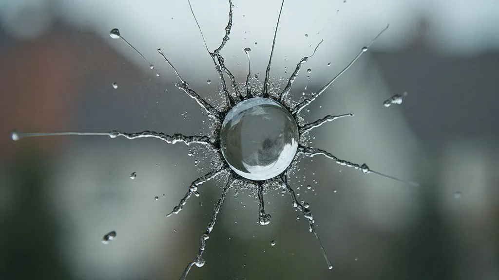 Steinschlag Fenster